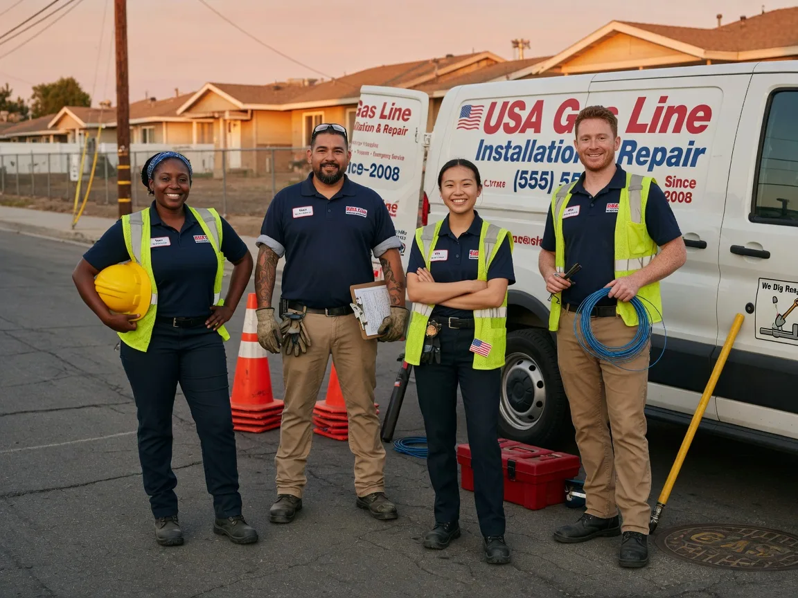 Gas Line Installation company in Fultonham, NY